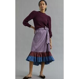 NWT Sachin & Babi Color Block Midi Skirt - Size 2